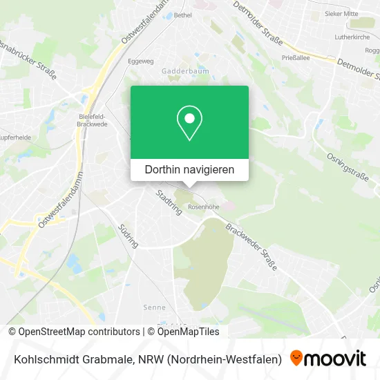 Kohlschmidt Grabmale Karte