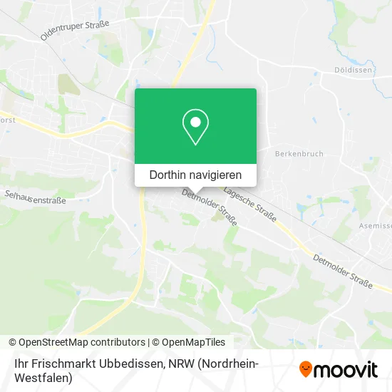 Ihr Frischmarkt Ubbedissen Karte