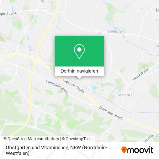 Obstgarten und Vitaminchen Karte