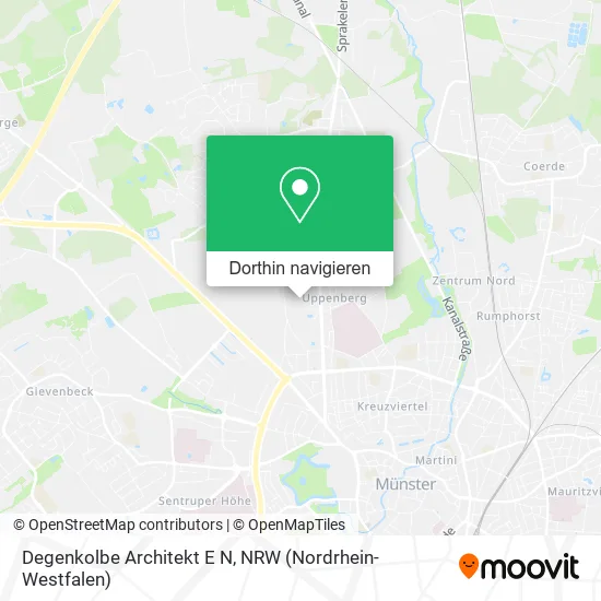 Degenkolbe Architekt E N Karte