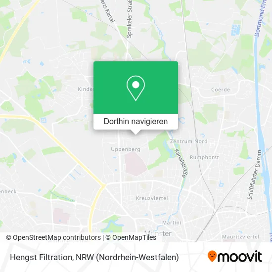 Hengst Filtration Karte