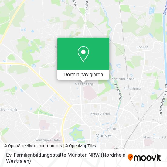 Ev. Familienbildungsstätte Münster Karte