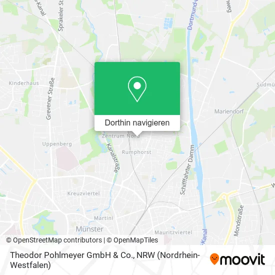 Theodor Pohlmeyer GmbH & Co. Karte