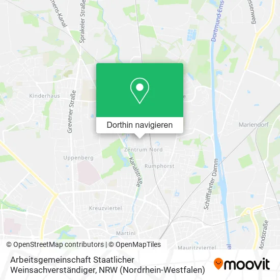 Arbeitsgemeinschaft Staatlicher Weinsachverständiger Karte