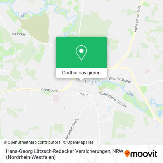 Hans-Georg Lätzsch-Redecker Versicherungen Karte