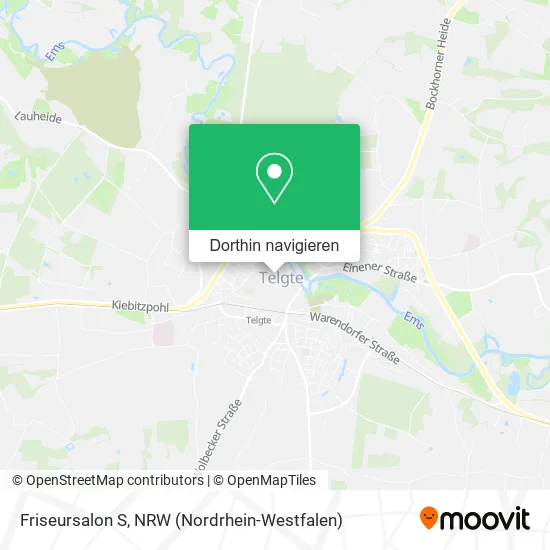 Friseursalon S Karte