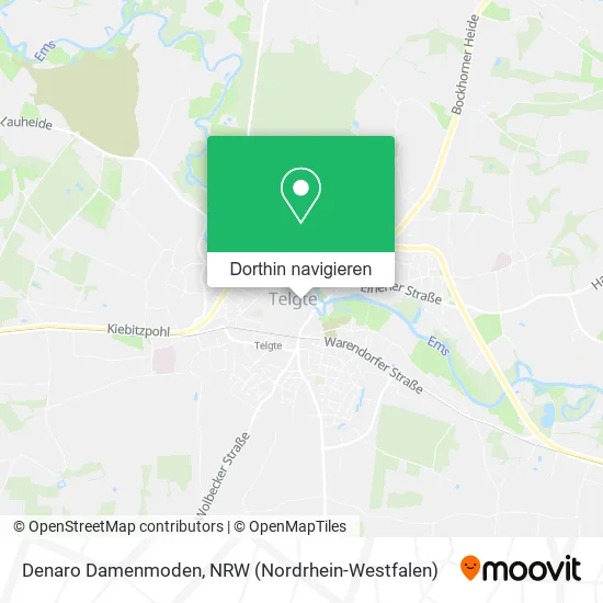 Denaro Damenmoden Karte