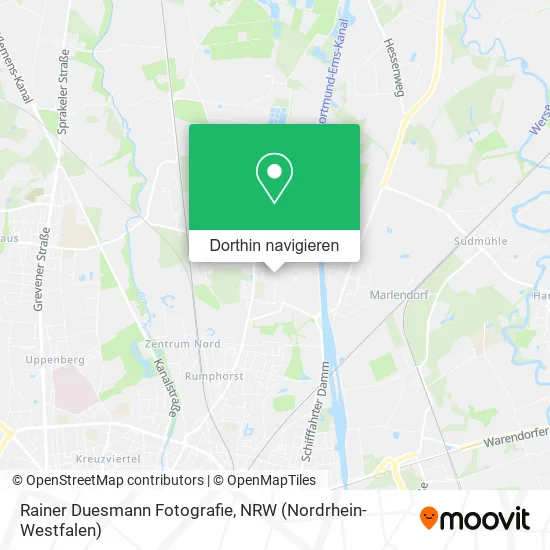 Rainer Duesmann Fotografie Karte