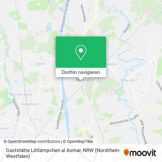 Gaststätte Lötlämpchen al Asmar Karte