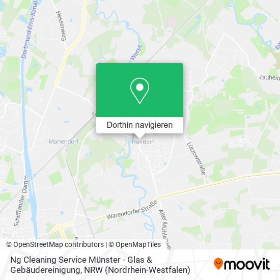 Ng Cleaning Service Münster - Glas & Gebäudereinigung Karte