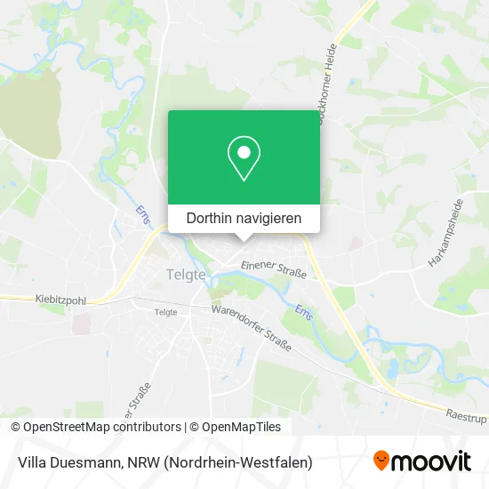Villa Duesmann Karte