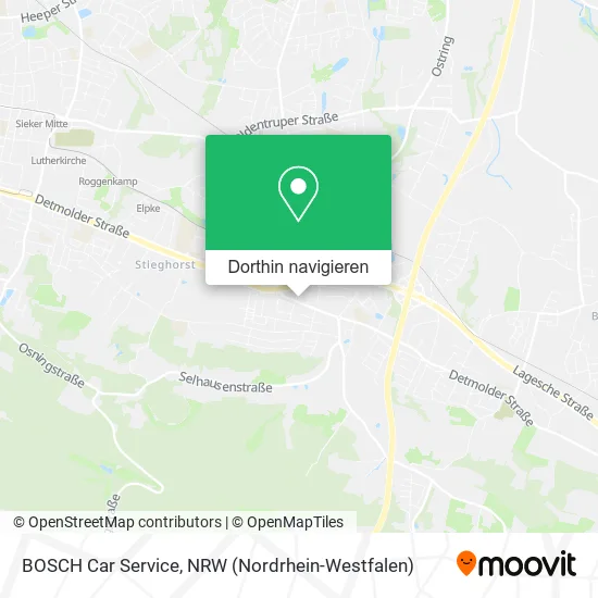 BOSCH Car Service Karte