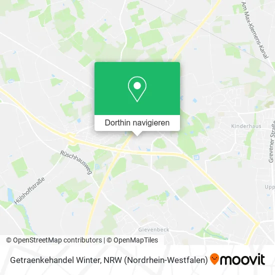 Getraenkehandel Winter Karte