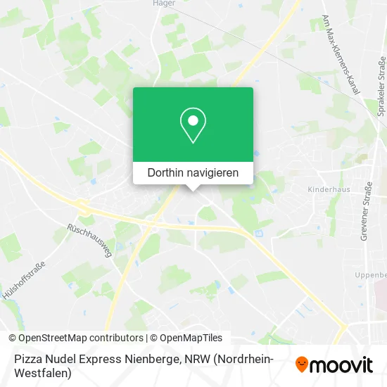 Pizza Nudel Express Nienberge Karte