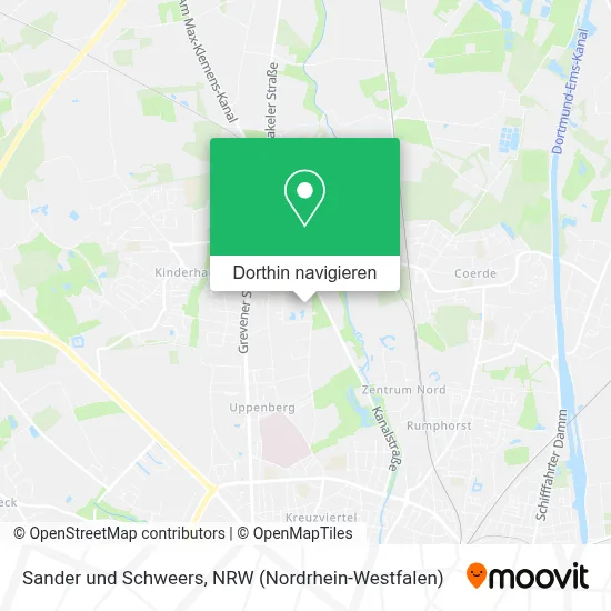 Sander und Schweers Karte