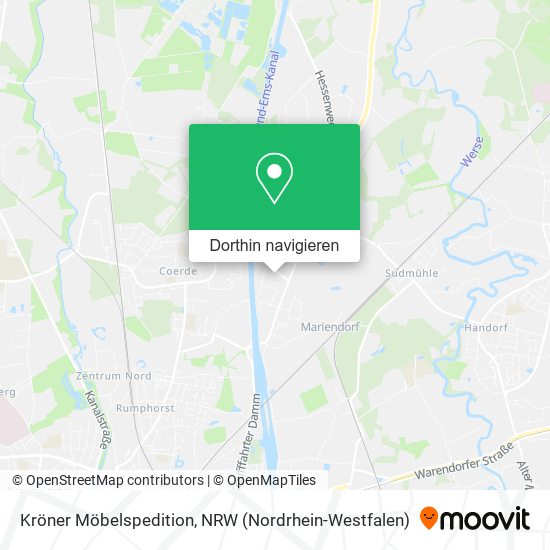 Kröner Möbelspedition Karte