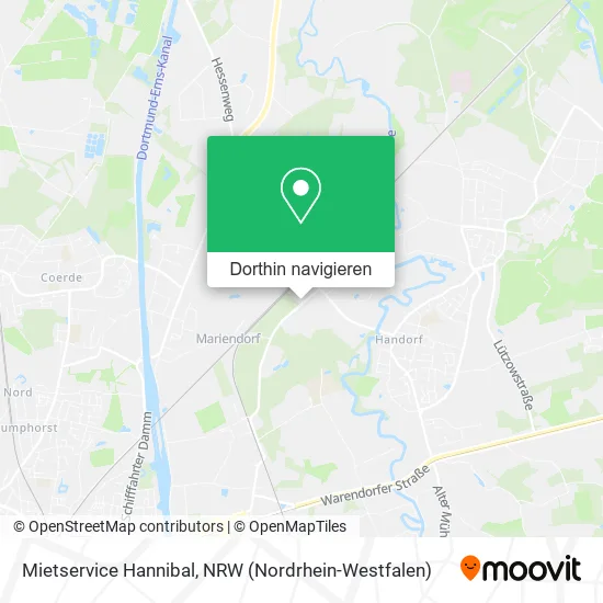 Mietservice Hannibal Karte