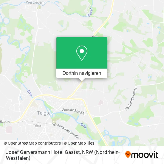 Josef Gerversmann Hotel Gastst Karte