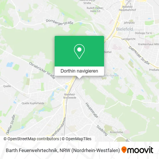 Barth Feuerwehrtechnik Karte