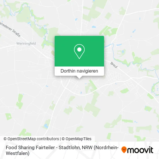 Food Sharing Fairteiler - Stadtlohn Karte