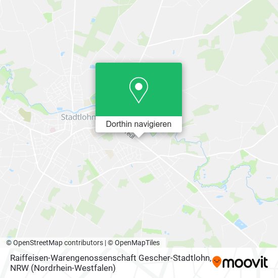 Raiffeisen-Warengenossenschaft Gescher-Stadtlohn Karte