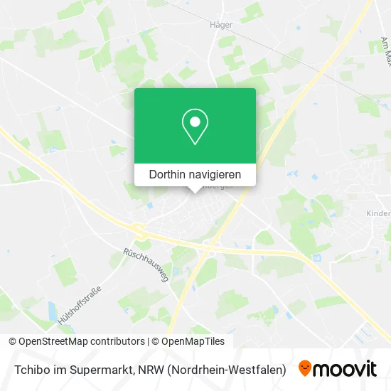 Tchibo im Supermarkt Karte