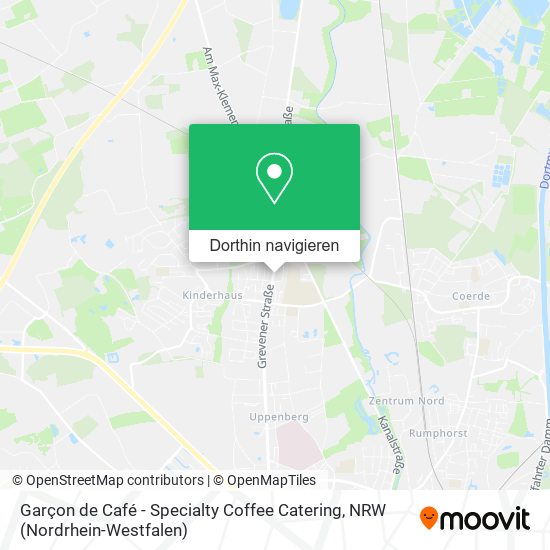 Garçon de Café - Specialty Coffee Catering Karte