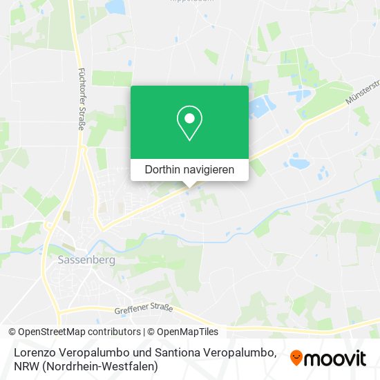 Lorenzo Veropalumbo und Santiona Veropalumbo Karte