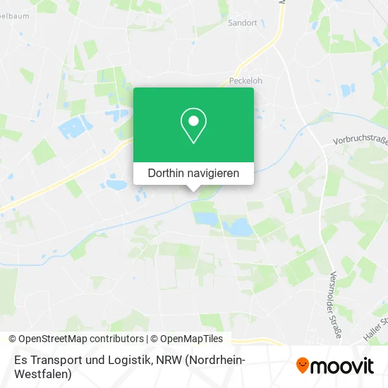 Es Transport und Logistik Karte