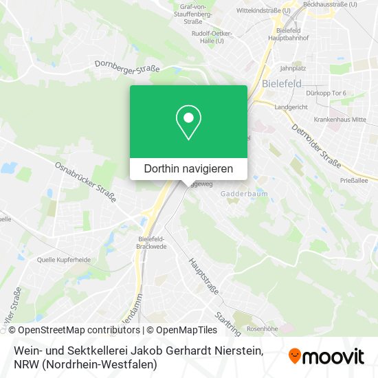 Wein- und Sektkellerei Jakob Gerhardt Nierstein Karte