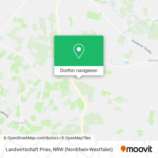 Landwirtschaft Pries Karte