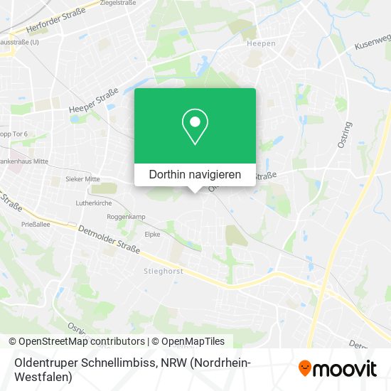 Oldentruper Schnellimbiss Karte