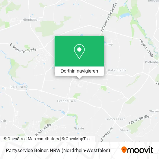 Partyservice Beiner Karte