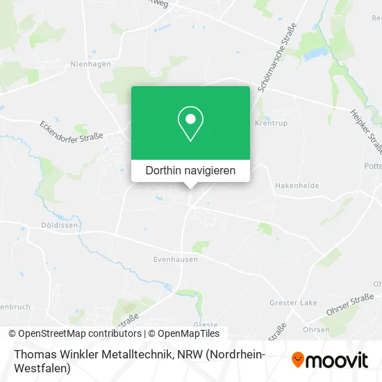 Thomas Winkler Metalltechnik Karte