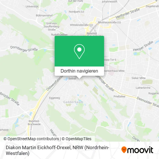 Diakon Martin Eickhoff-Drexel Karte