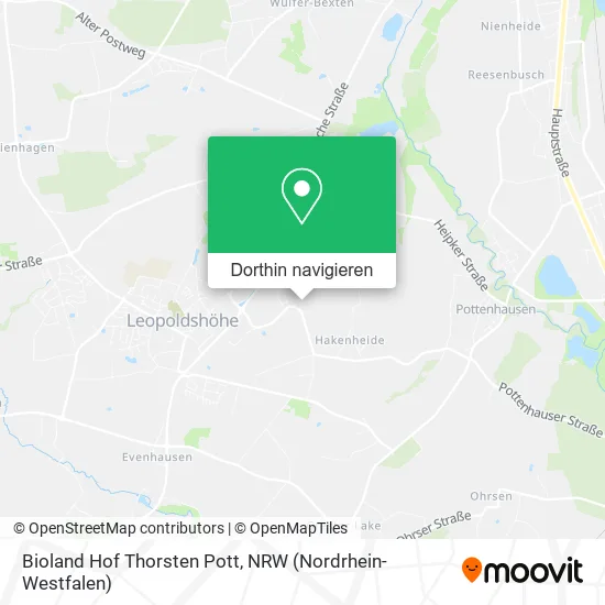 Bioland Hof Thorsten Pott Karte