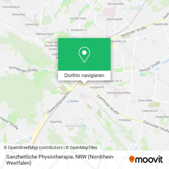 Ganzheitliche Physiotherapie Karte