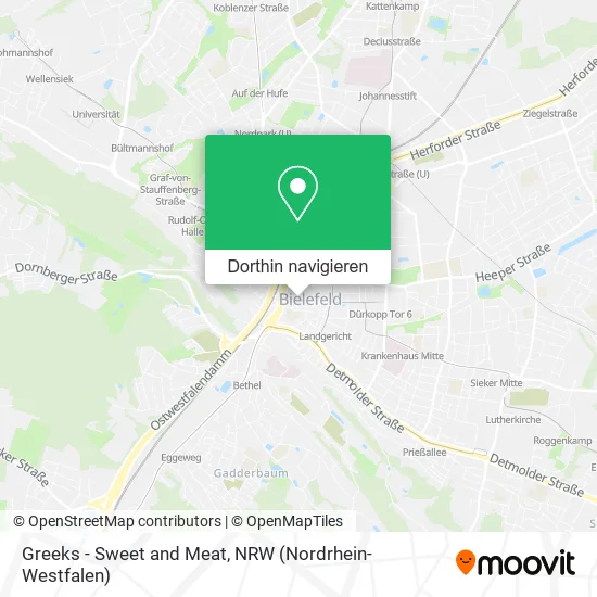 Greeks - Sweet and Meat Karte