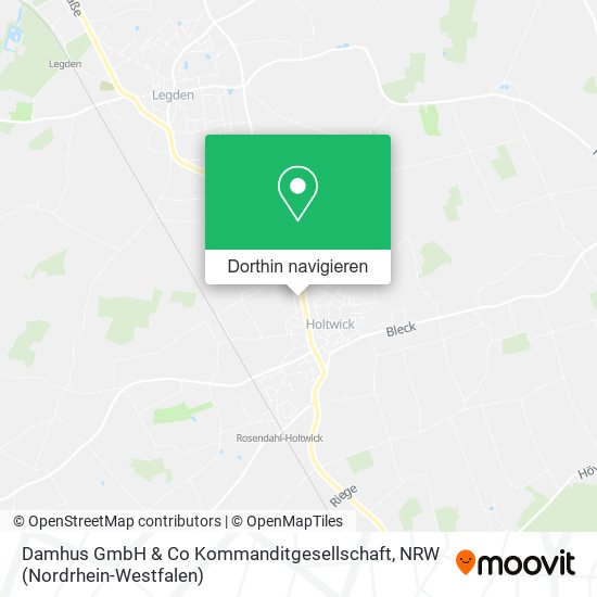 Damhus GmbH & Co Kommanditgesellschaft Karte