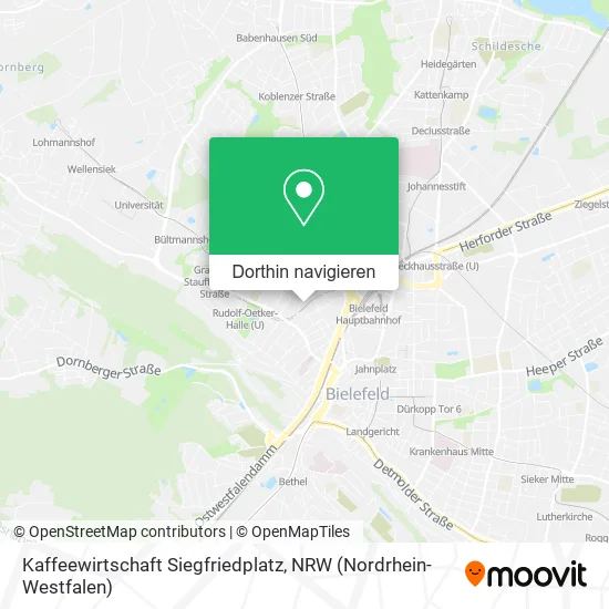 Kaffeewirtschaft Siegfriedplatz Karte