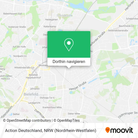 Action Deutschland Karte