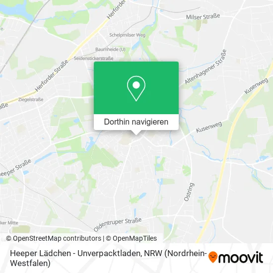 Heeper Lädchen - Unverpacktladen Karte