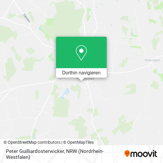 Peter Guilliardosterwicker Karte