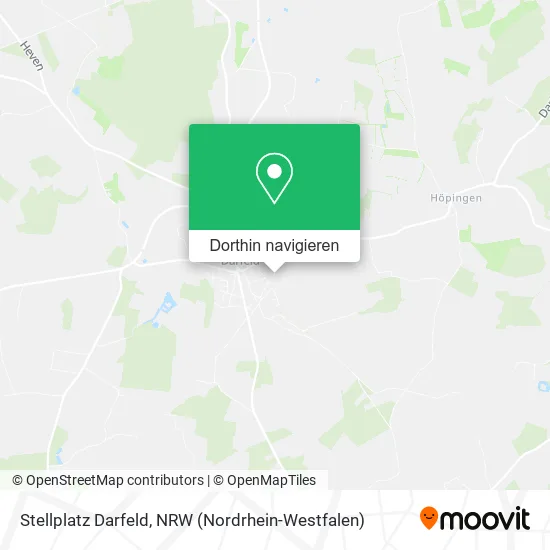 Stellplatz Darfeld Karte