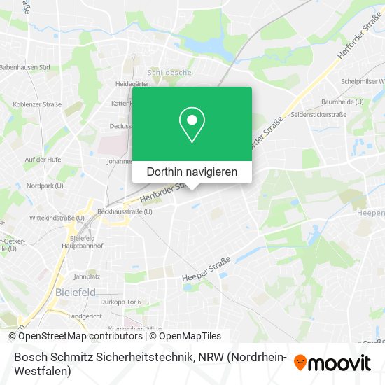 Bosch Schmitz Sicherheitstechnik Karte