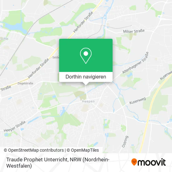 Traude Prophet Unterricht Karte