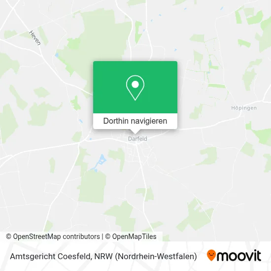 Amtsgericht Coesfeld Karte