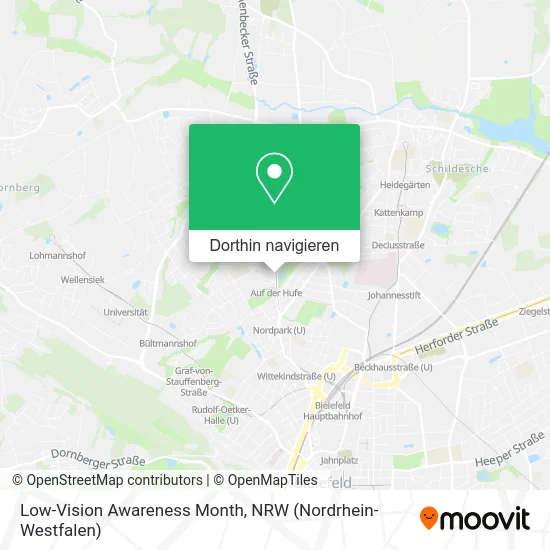 Low-Vision Awareness Month Karte