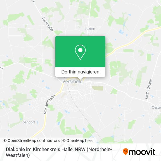 Diakonie im Kirchenkreis Halle Karte