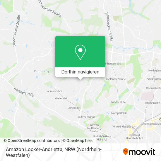 Amazon Locker-Andrietta Karte